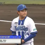 DeNA石田裕太郎、２回無失点で開幕ローテ入りアピール　２四球も３奪三振
