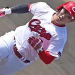 カープドラ3勝田成、紅白戦でプロ初マルチ＆1打点「理想の打撃できた」「走攻守で攻めていきたい」