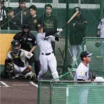 阪神ドラ2谷端将伍　実戦形式でパンチ力発揮「自分の間で打てている」対桐敷3打席で安打性2本