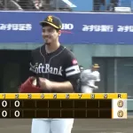 ホークス育成のアルメンタ、紅白戦で154キロを計測 打線を圧倒