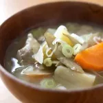 豚汁って味噌入れるだけでええんか？