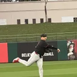 佐々木麟太郎さん（日本時代184cm113kg）、アメリカでさらに太ってしまう