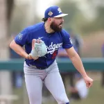 ドジャース・ベシアがキャンプ初ライブBP　大谷を三振で絶叫　昨秋に愛娘亡くし登板後は感極まる様子も