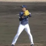 西武・冨士大和が真っすぐでネビン斬り！独特なルーティンも話題に