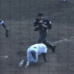 【動画】西武、実戦形式でトリプルプレー完成