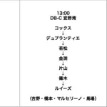 DeNA、2月21日広島とのオープン戦のスタメン及び登板予定投手を発表