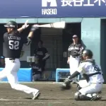 秋広優人、覚醒の予感　スイングスピードがむちゃくちゃ早くなる