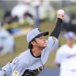 阪神　高橋遥人が１失点も２回５Ｋの圧巻投球　４連続Ｋにスタンドどよめく　沖縄でのＯＰ戦登板は６年ぶり２度目