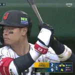 【侍ジャパン対ソフトバンク】侍ジャパン・佐藤輝明、3安打5打点！！！！！！！！！！！！！