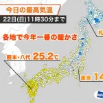 【悲報】日本、もう夏日観測ｗｗｗｗｗｗｗｗｗｗｗ