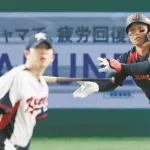 森下翔太、強化試合でレフトへ完璧なホームラン！！！坂本誠志郎に続く虎戦士2号wwwwww