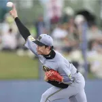 阪神　開幕投手候補の才木浩人は2回打者7人を無安打無失点　初の大役へペースアップ