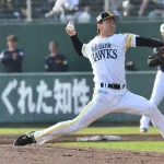 育成３年目の藤原大翔、侍打線にオール直球の真っ向勝負！最速更新１５６キロで１回０封