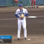 DeNAコックス、３イニングを打者９人完璧に封じる投球(*^◯^*)