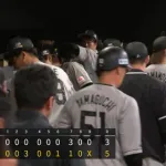 3月7日　日本ハム５－３ロッテ　先発の田中晴が3回3失点、ソトの一発などで一時1点差まで迫るも及ばず敗戦