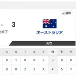 侍ジャパン、なんとか勝利！