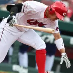 カープドラ1平川蓮、自打球で欠場。新井監督「腫れがあるから出さない」