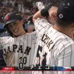 【WBC】 周東、鬱憤を晴らすスリーラン！！！