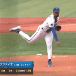 ＤｅＮＡデュプランティエが４回１失点「しっかり投げ抜くことができた」気温５度でも平然