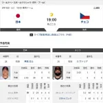 試合実況　3月10日19:00～ 日本－チェコ(髙橋×サトリア)