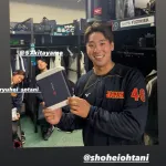 大谷翔平さん、チーム全員に高級ヘッドホンをプレゼントする