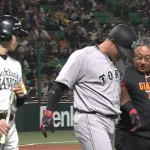 リチャード骨折　古巣から2日連続死球
