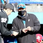 【日本ハム】新庄剛志監督「１５４キロくらい出ていた（笑）」中継ぎで１回完全、山崎福也を絶賛「向いてそうな気もします」