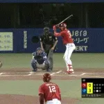 【中日対楽天オープン戦】楽天・マッカスカー、中日・柳からオープン戦第2号同点3ランホームラン!!!!!!!!!!!!!!!!
