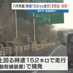 【悲報】熊本県八代市長「時速152キロ走行」免許停止
