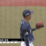 西武・成田晴風＆黒田将矢が6者凡退4奪三振！