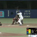 【中日対楽天オープン戦】中日・石伊雄太、楽天・瀧中からオープン戦第1号2ランホームラン!1点差に詰め寄る!!!!!!!!!!!!
