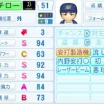 【画像】イチロー全盛期時代のゲーム能力値が限界突破wこれ誰が勝てるんだよ