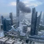 【悲報】ドバイ、国際金融センターに超高層タワマンに相次いでミサイル爆撃されまくる