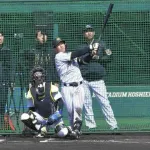 阪神　ドラフト１位・立石正広が衝撃アーチ２発　初ライブＢＰで強烈打球　右へ左へ広角にたたき込む　フリー打撃でも柵越え１０発
