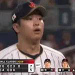 種市、1奪三振含む三者凡退！WBCここまでパーフェクトピッチング！
