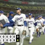 【中日対楽天オープン戦】中日が楽天に完封勝利!満塁機に内野ゴロ間で先制、田中追加打&サノー逆方向へトップタイ3号追撃2ラン 先発・涌井5回2安打0封