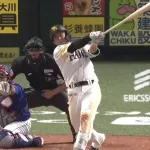 野村勇の2ランホームランで1点差！！