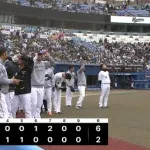 3月18日　ロッテ２－６阪神　先発木村が被弾を浴びるなど3失点、西川の適時打など一時1点差に迫るも後続も打たれ連勝ならず