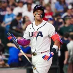 アーロン・ジャッジさん(準々決勝以降)の成績 .091(11-1) 0本 0打点 5三振 .167 .182 OPS.348
