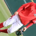 カープ勝田成、扁桃炎から復帰。一時は40度の高熱「焦るけど1つずつ」
