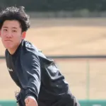 【悲報】富田蓮、135km/h(ストレート)を豪快に運ばれる
