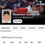 レッドソックス吉田正尚さん、オープン戦の打率.000でガチのマジで限界突破