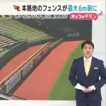 楽天「ボール飛ばねえからフェンス前にするねw」