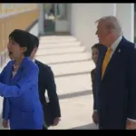 【画像】高市早苗さん、ホワイトハウスではしゃぐ