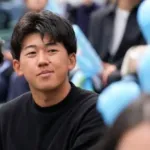立石正広くん、1980年代のアイドルっぽい風貌に