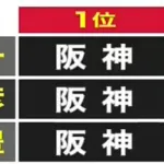 プロ野球ニュースの解説者10名、全員が首位タイガースを予想wwwwwww
