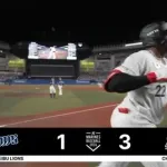 パワー！！ポランコ、チーム第1号ホームランきたぁぁあぁ！！