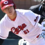 カープドラ1平川蓮、プロ初打点！代打秋山が3塁打からホームイン！！