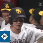 【ソフトバンク対日本ハム開幕戦】ソフトバンク、8回裏1アウト一三塁から牧原大成の犠牲フライで勝ち越し！！！！！！！！