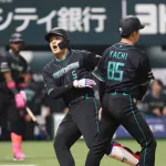 【日本ハム】野村佑希、今季一号ソロホームラン！｜ソフトバンク戦｜打った瞬間の反応まとめ｜3/28